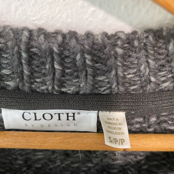 Cloth by Design All Over Cable Pullover SZ S - Picture 3 of 4
